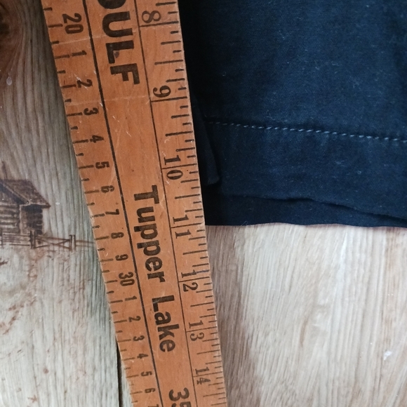 St.Johns Bay Black Bermuda Shorts Size 8  Tall - Picture 5 of 7